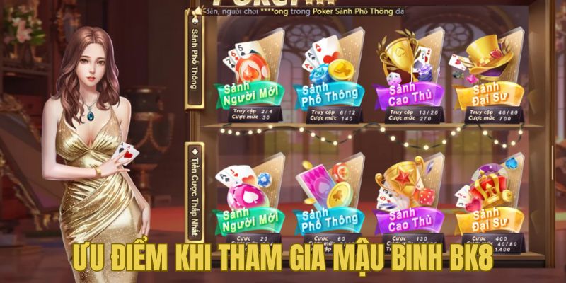 Game Mậu binh có giao diện đẹp mắt, cách chơi thú vị